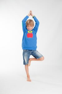 Kinderyoga oefening- Boomhouding