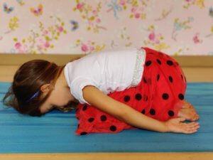 El Sole kinderyoga oefening - de schildpad