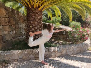 Kinderyoga oefening El Sole - danser 2