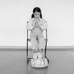 Stoelyoga houding - Even voelen - El Sole