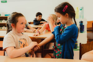 Massage in de klas - Ssstil ..., ik chilll in de klas- El Sole - Sofie Possemiers